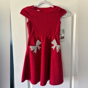 Girls red dress